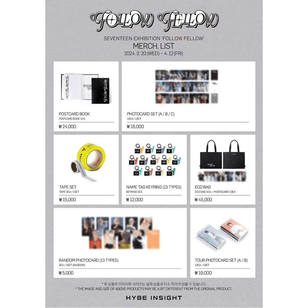 【国内现货】SEVENTEEEN博物馆展会安可FOLLOW克拉岛随机卡 专辑