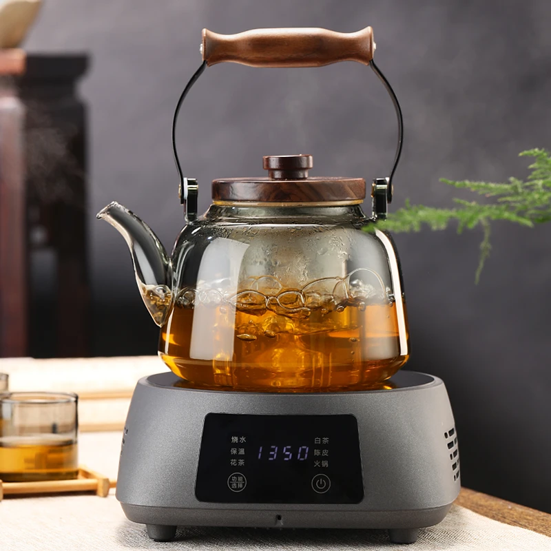 智能煮茶炉保温蒸茶小型电陶炉家用煮茶器玻璃煮茶壶