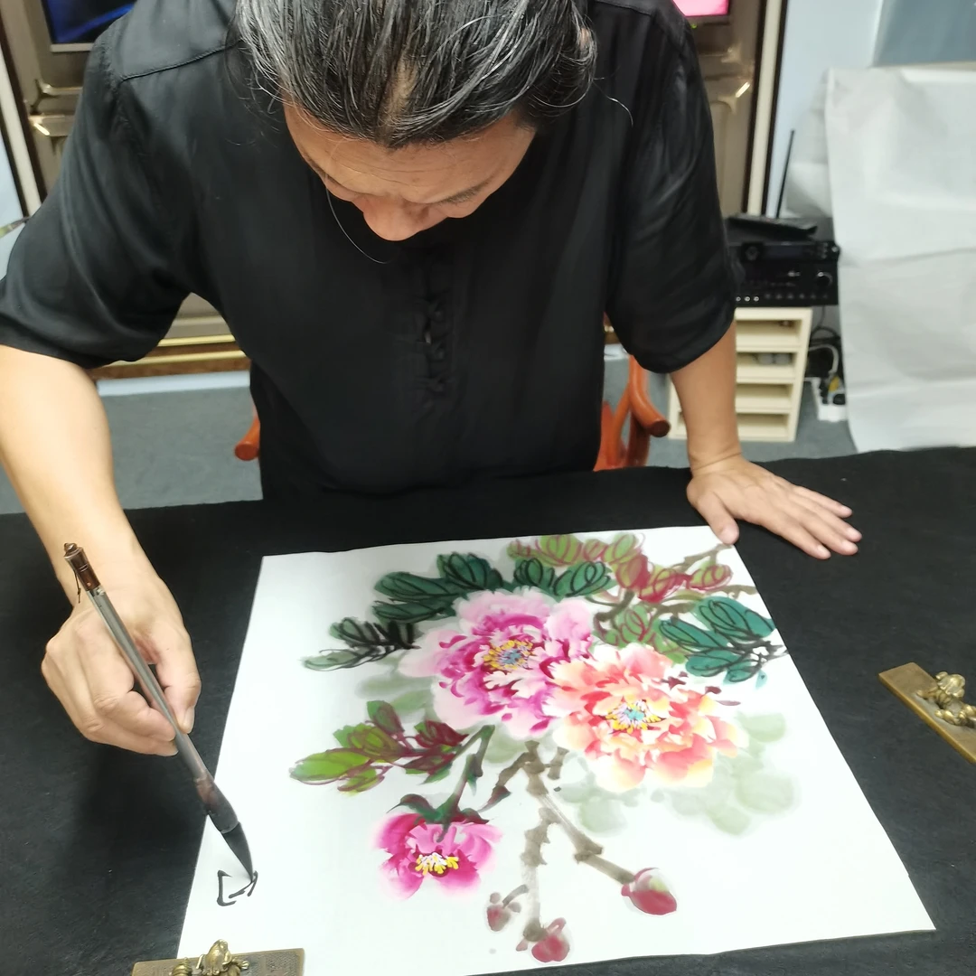 国色天香国画精品李文斌