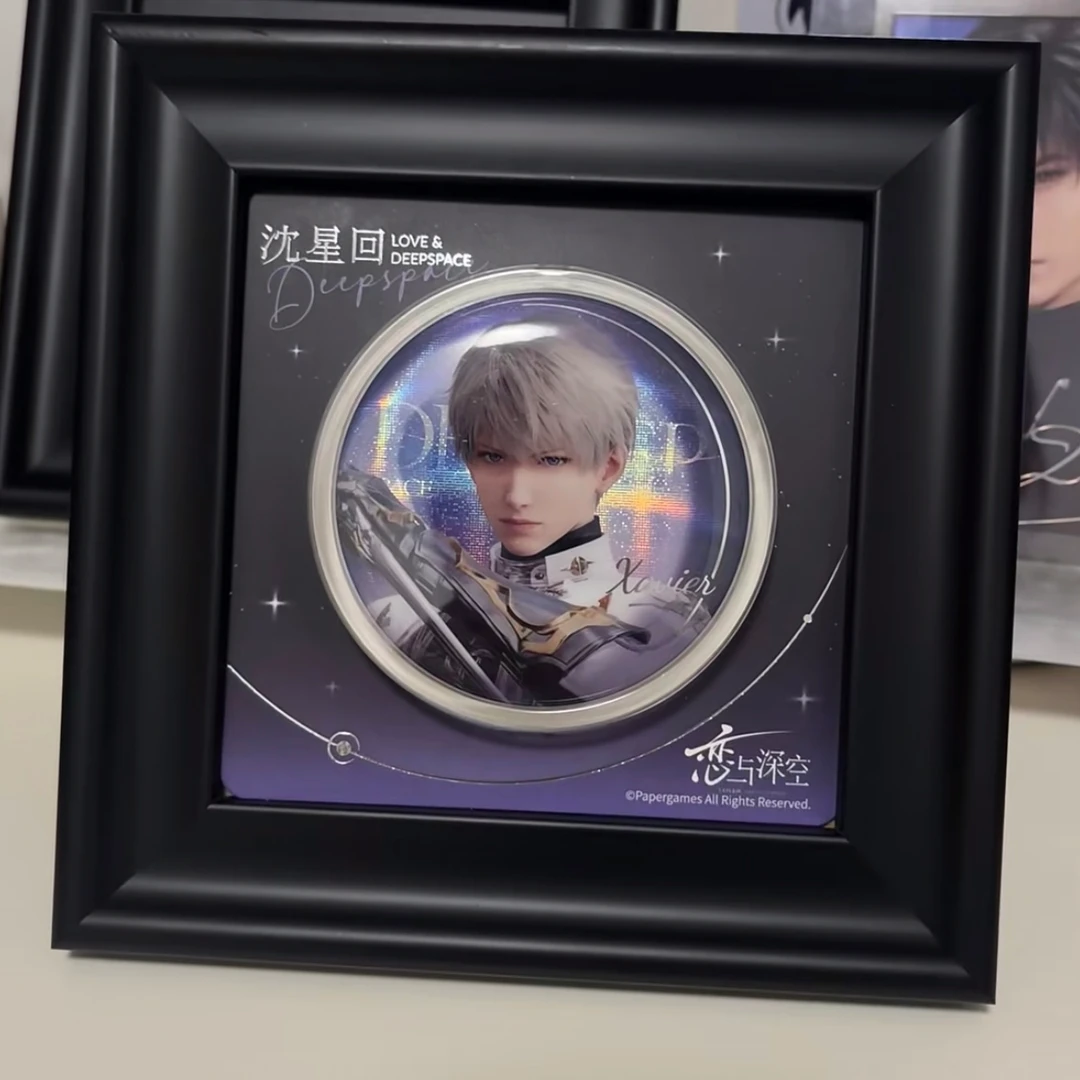 实木相框摆台 正方形谷美婚恋黑色小相框