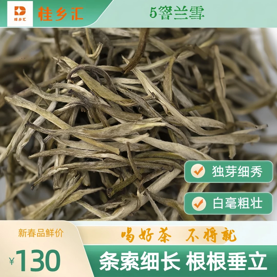 兰雪茉莉花茶茶叶横州再加工茶春茶香味浓郁冲泡香气绿茶好茶醇厚