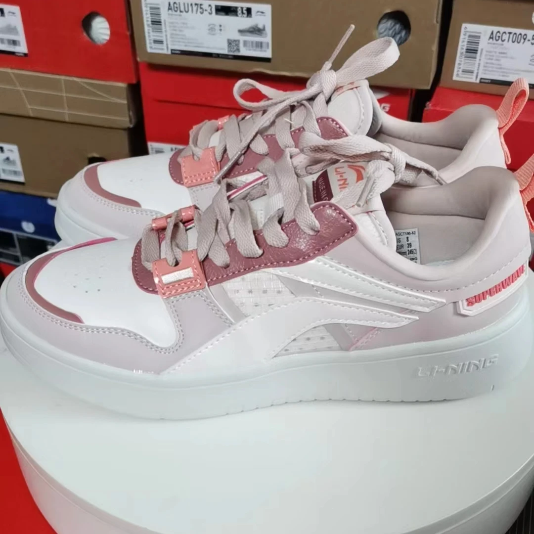 LI-NING/李宁【微瑕疵】女36码37码鞋AGCT190-62运动鞋跑步轻便透气