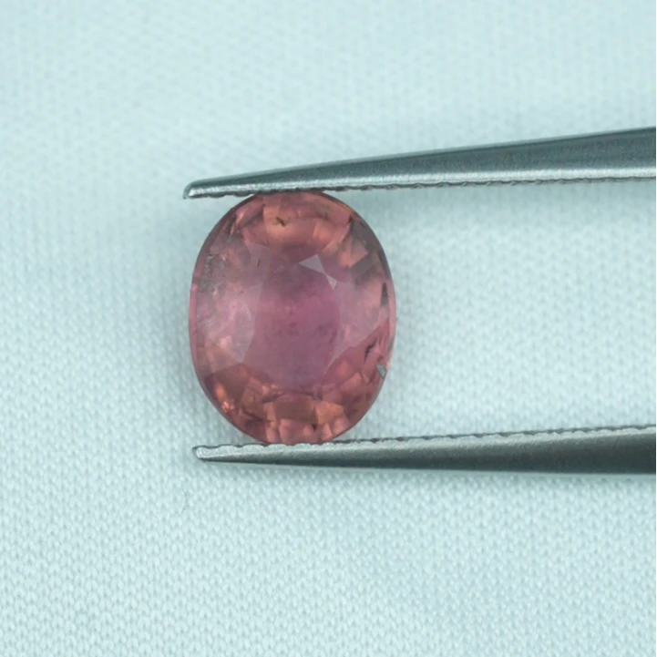 4107-1/椭圆形粉色碧玺-1.86ct