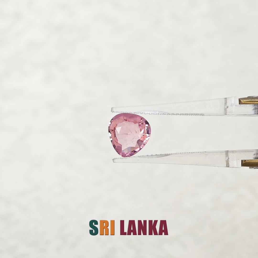 HBN-BX-98/水滴型粉色碧玺-1.76ct