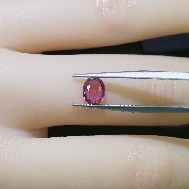 2312-152/斯里兰卡粉色蓝宝石无烧-0.86ct