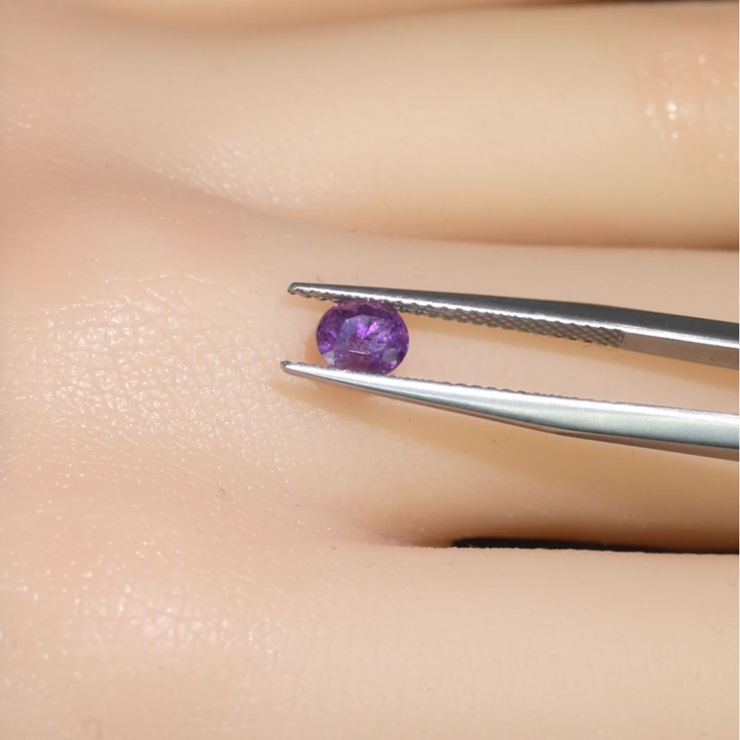 2312-35/斯里兰卡紫色蓝宝石无烧-0.72ct