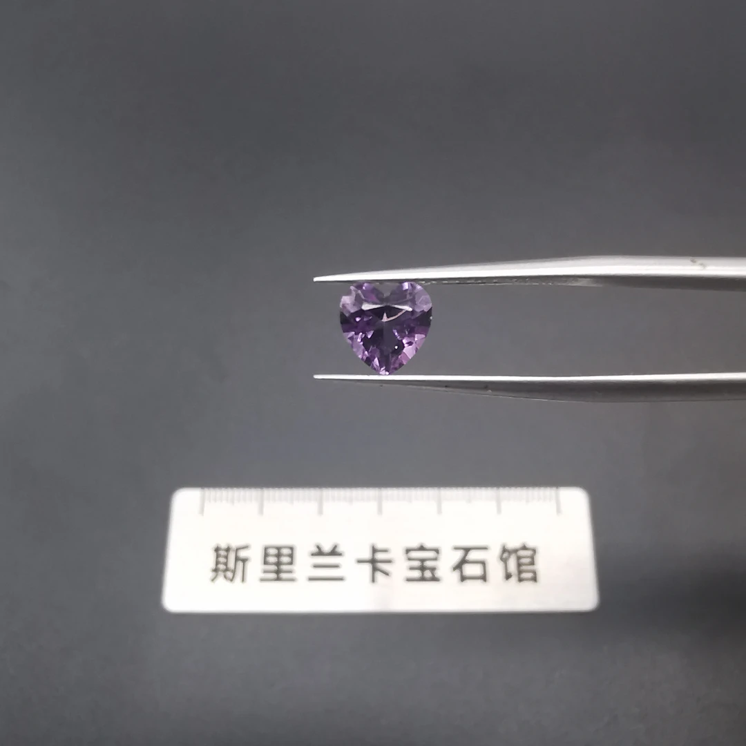 3101-F3/心形紫水晶-0.5ct以上