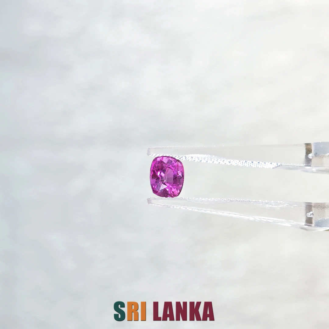 【斯里兰卡宝石馆】3811-283/斯里兰卡粉色蓝宝石-0.87ct