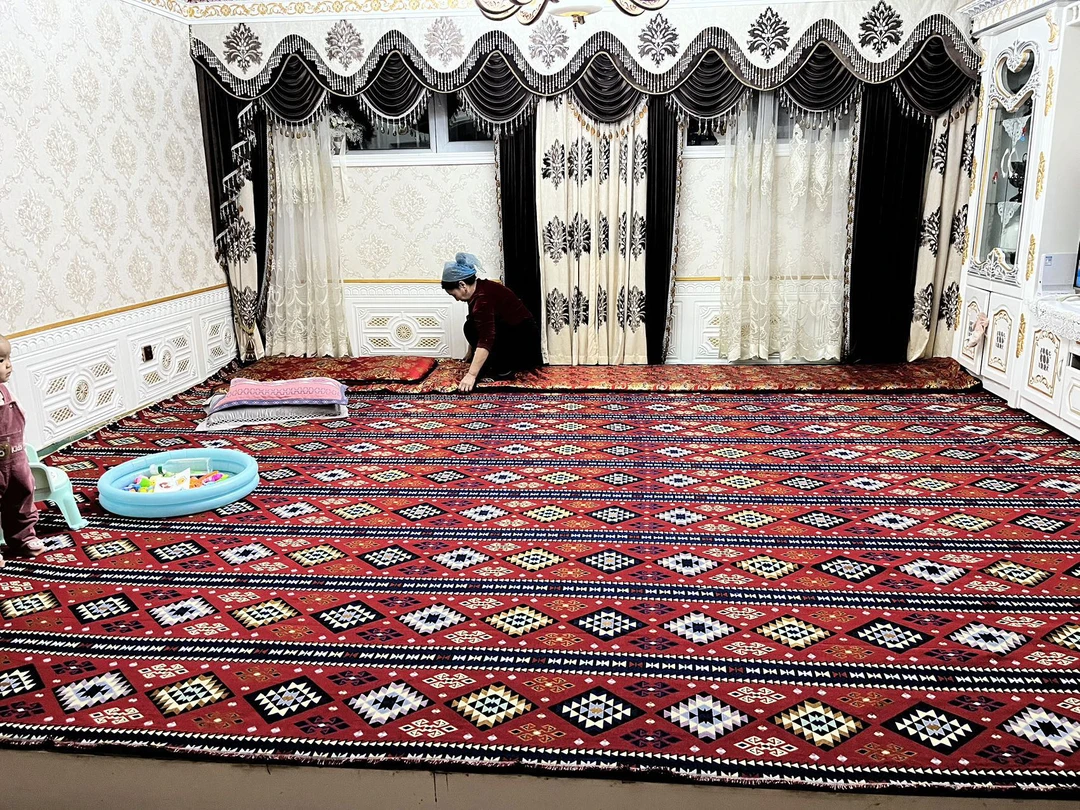 全亚麻 地毯盖子家 用机洗 榻榻米 大面积 客厅 家用 卧室 亚麻