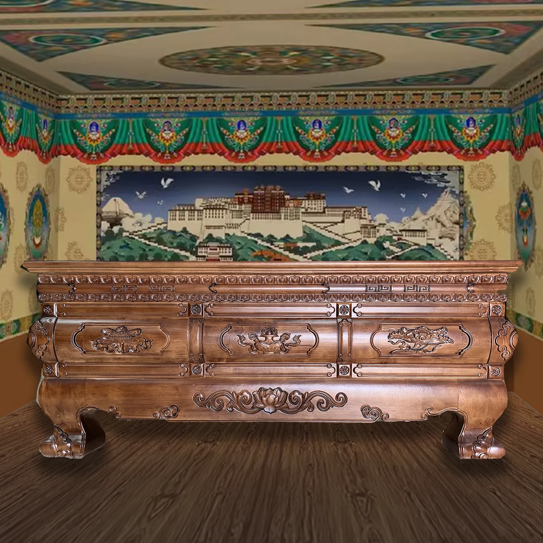 云木阁藏式传统家居桌子