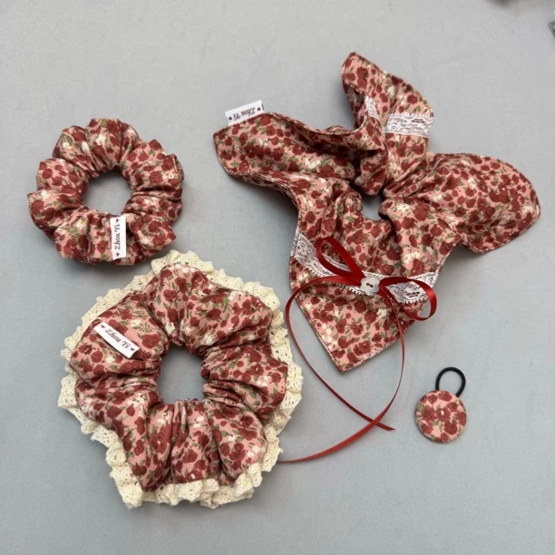 39-100 直播间选品 手作肠圈简约气质ins时尚百搭 不支持退换