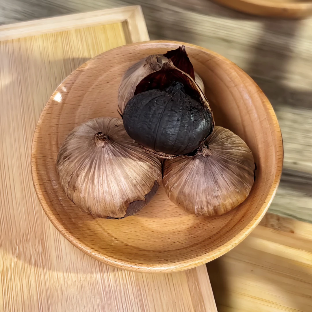 【年货节】【精选无硫】 黑蒜 独头黑蒜 即食软糯 500克/瓶