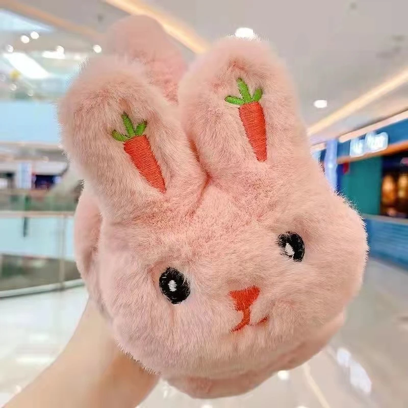 学生加绒耳罩冬季宝宝耳套保暖耳捂女童耳暖男童耳包护耳保暖防冻