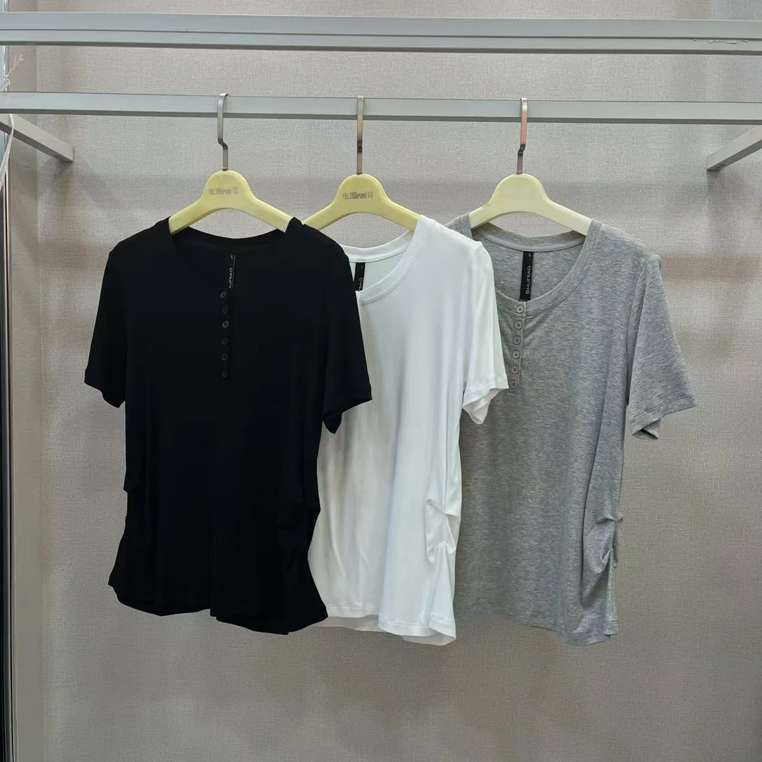 水淼2025春季短袖T0534