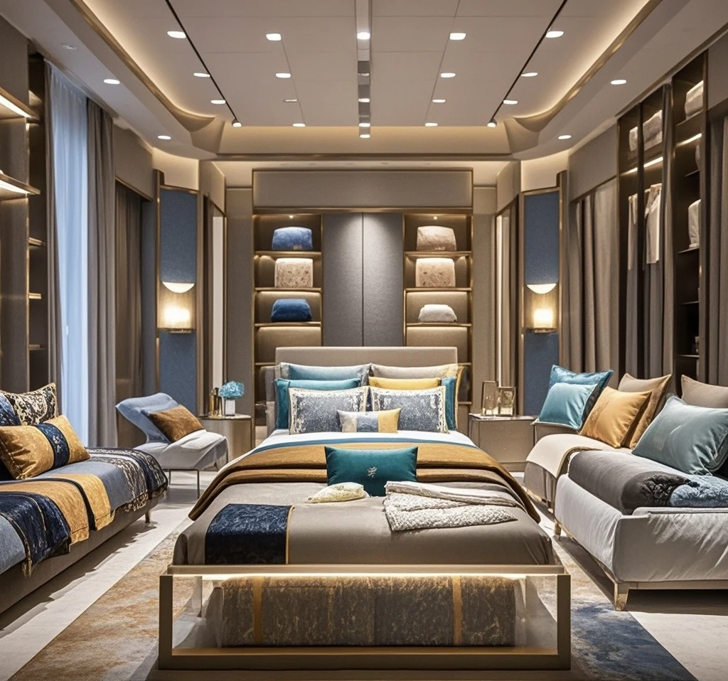 玫瑰恋人-轻奢全棉提花床上四件套入冬加厚不起球