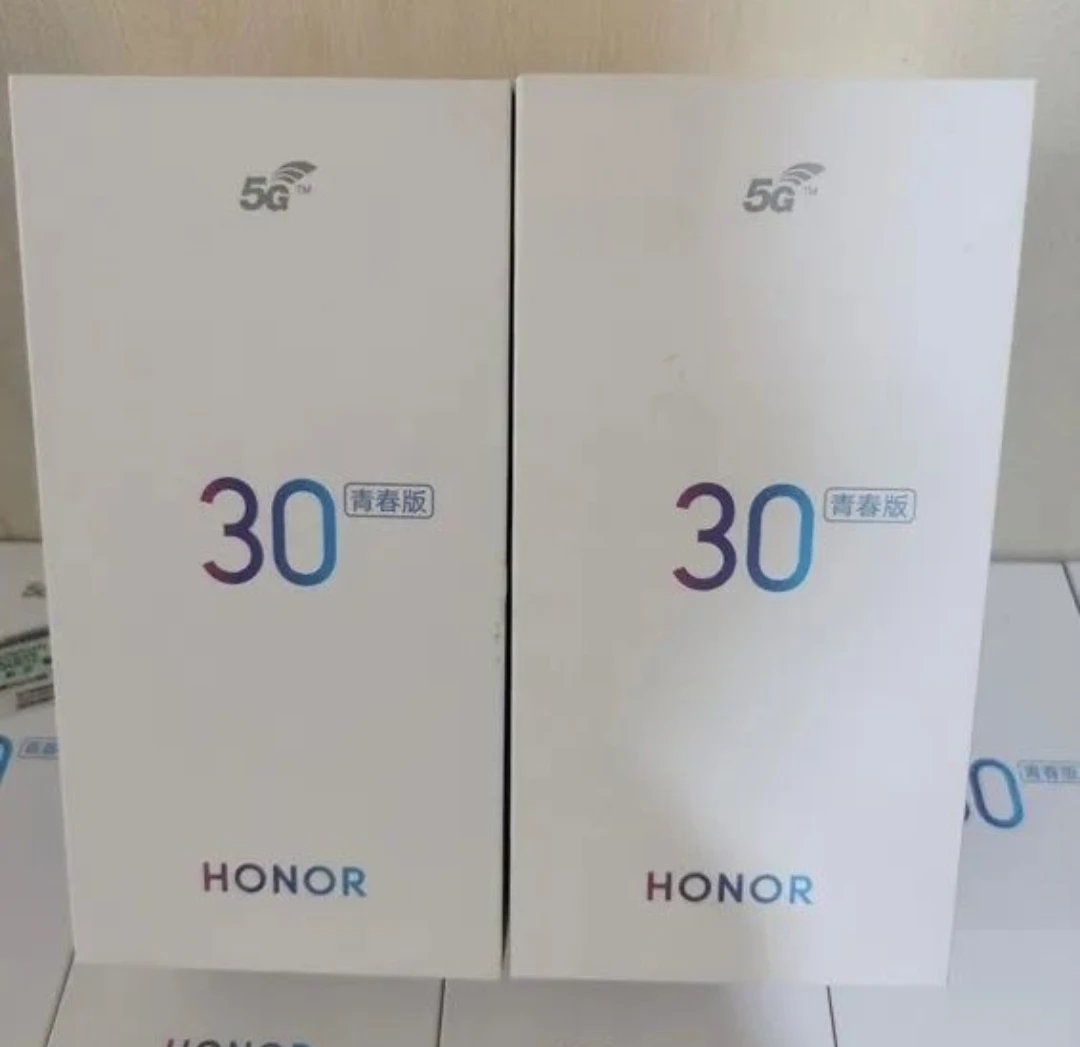 准新品 honor/荣耀 30青春版 5G水滴屏4800W三摄美拍手机