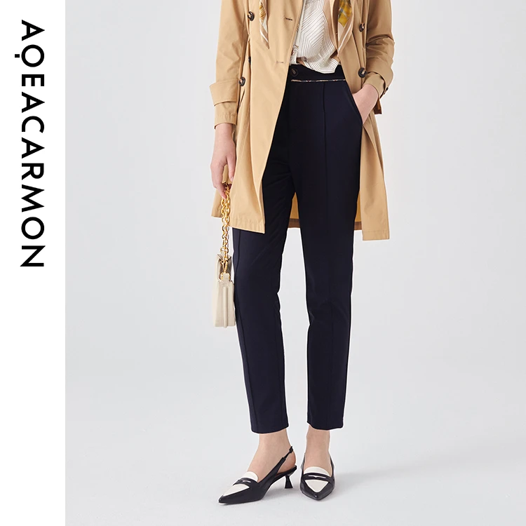 雅格上美 春季女士休闲裤 A24CF66J14