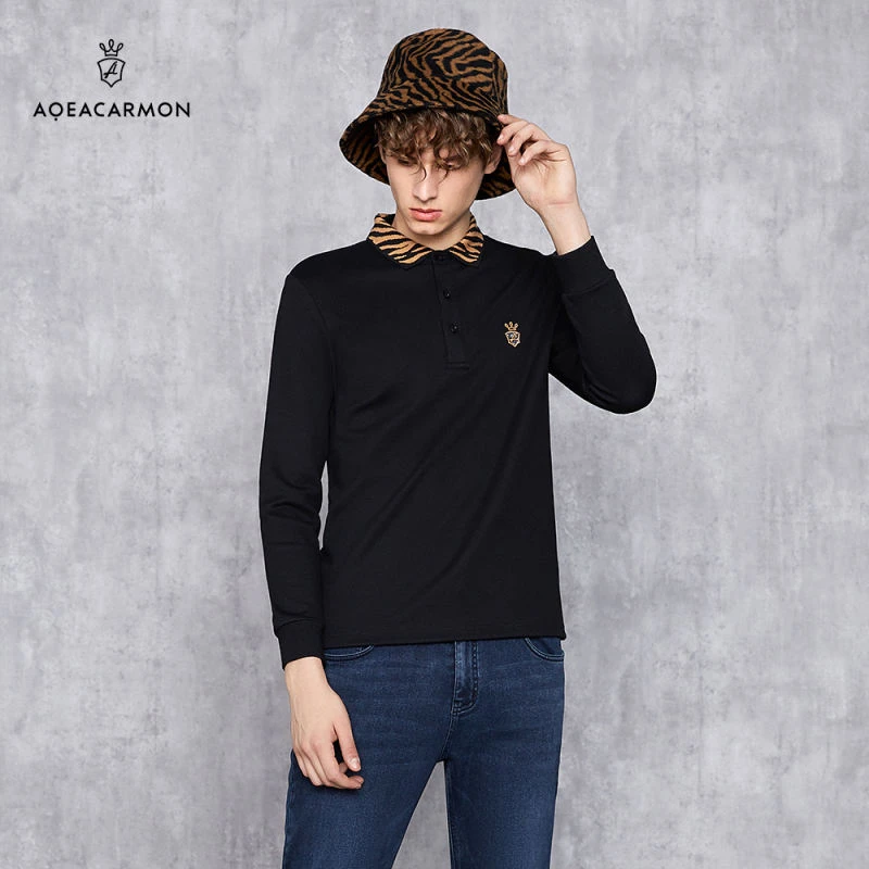 雅格上美 秋季男士POLO衫 A21QM00D15