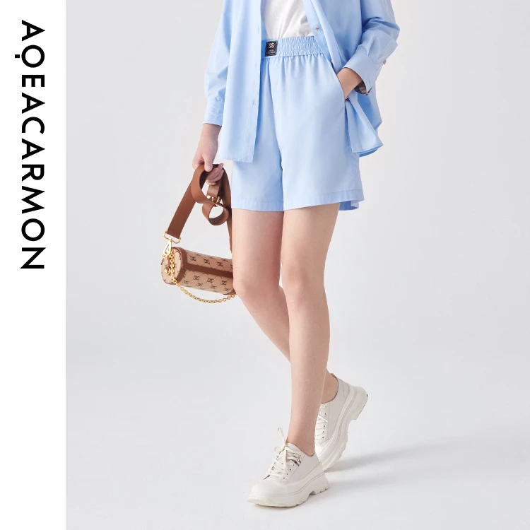 【春】女士抗皱短裤 A24CF67J12