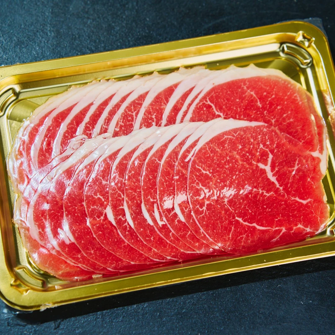 澳洲和牛原切雪花牛肉片 牛肉卷 家庭烤肉/火锅全家福1000g