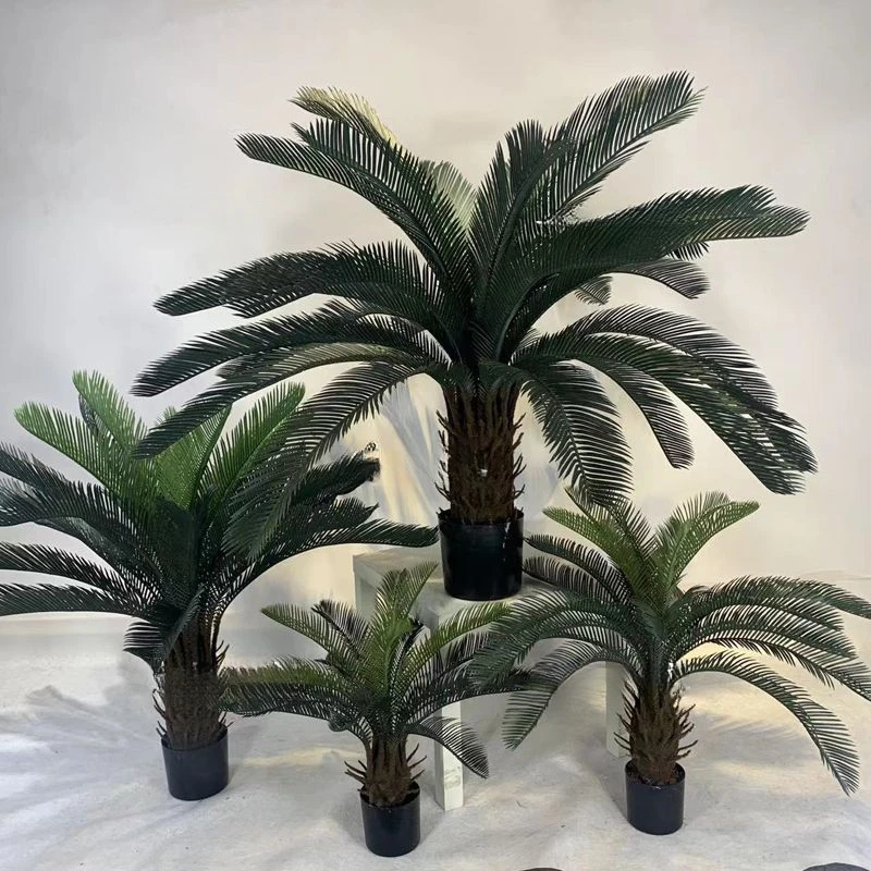 定制仿真苏铁绿植造景盆栽室内大厅阳台装饰花园造景搭配酒店装饰