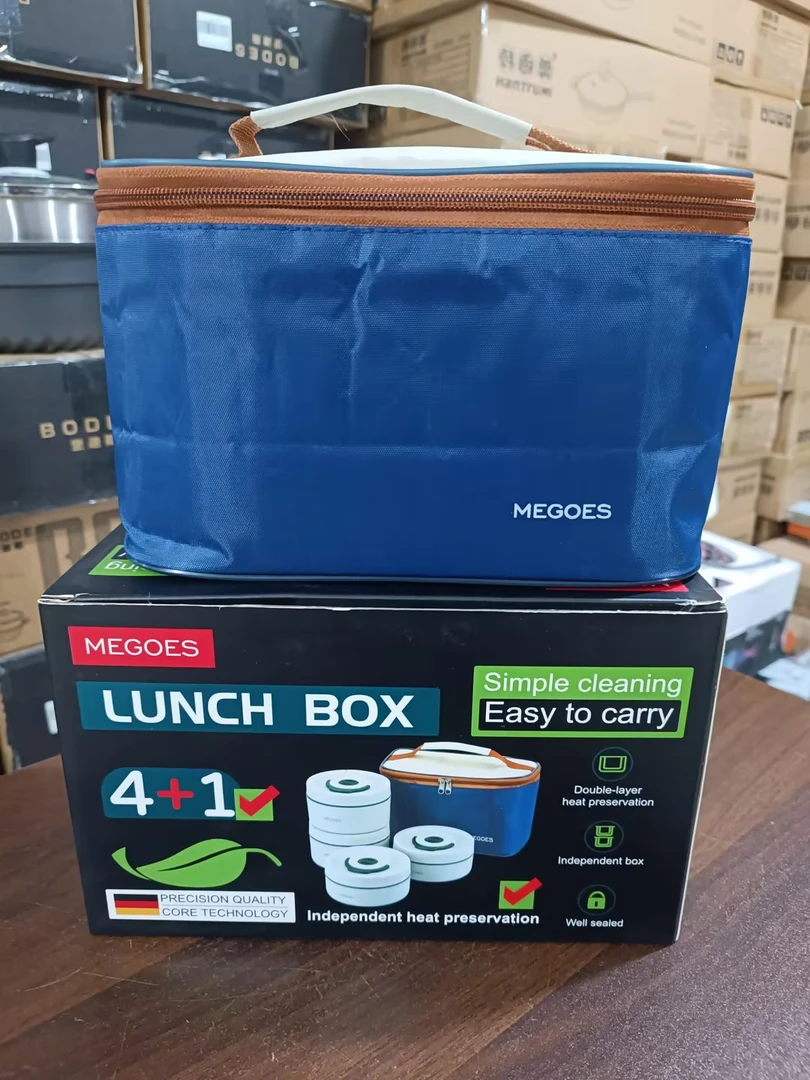 【德国原单】食品级不锈钢保温分餐多功能带餐饭盒小型户外家用冷冻