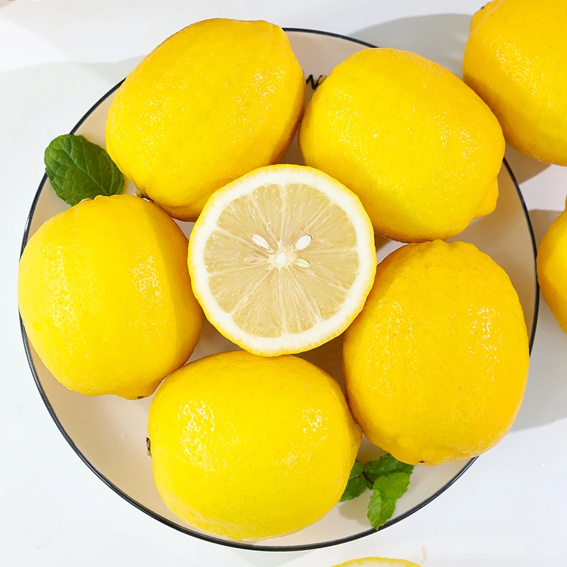 四川安岳黄柠檬12枚90-110g  新鲜水果香味清新清香