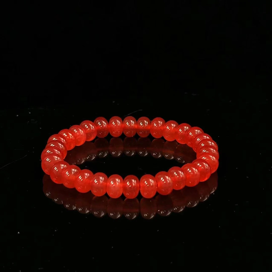 收藏品J 毕业级深海珍宝天花板红透级 DIY珠设计