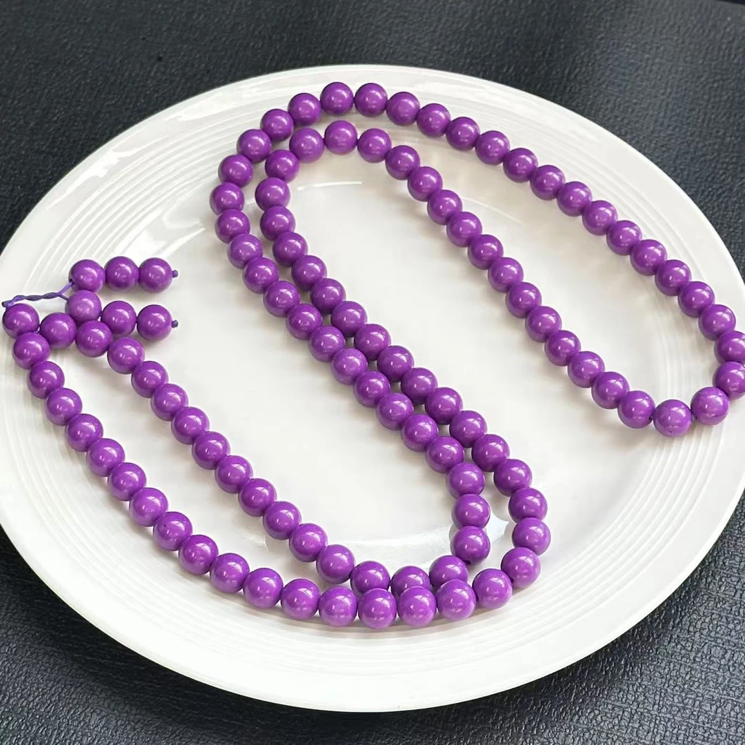 丽哥补贴  美国国石紫云母108 K10+DIY串珠 LG2354