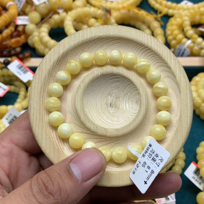 【闪购商品】琥珀手链未镶嵌小**学