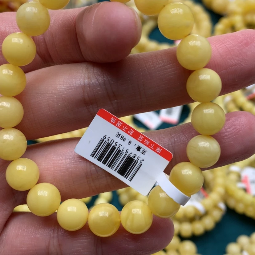 【闪购商品】琥珀手链未镶嵌易*寒