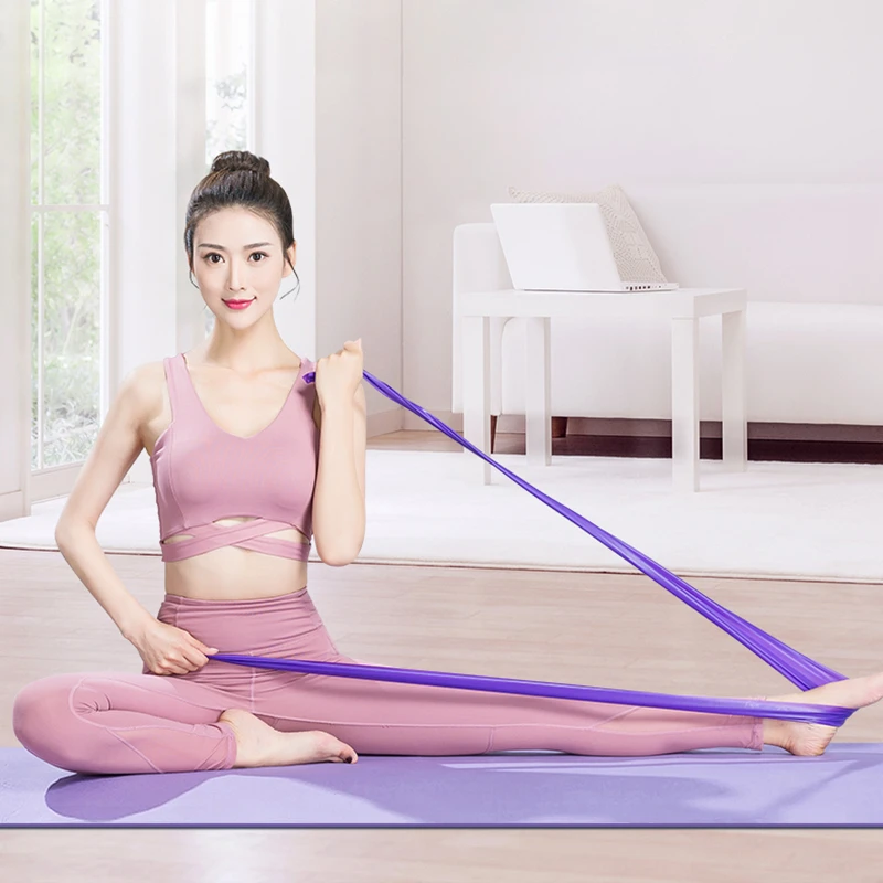 瑜伽弹力带瘦身健身女翘臀阻力练背部拉伸筋开背瑜伽带拉力带训练