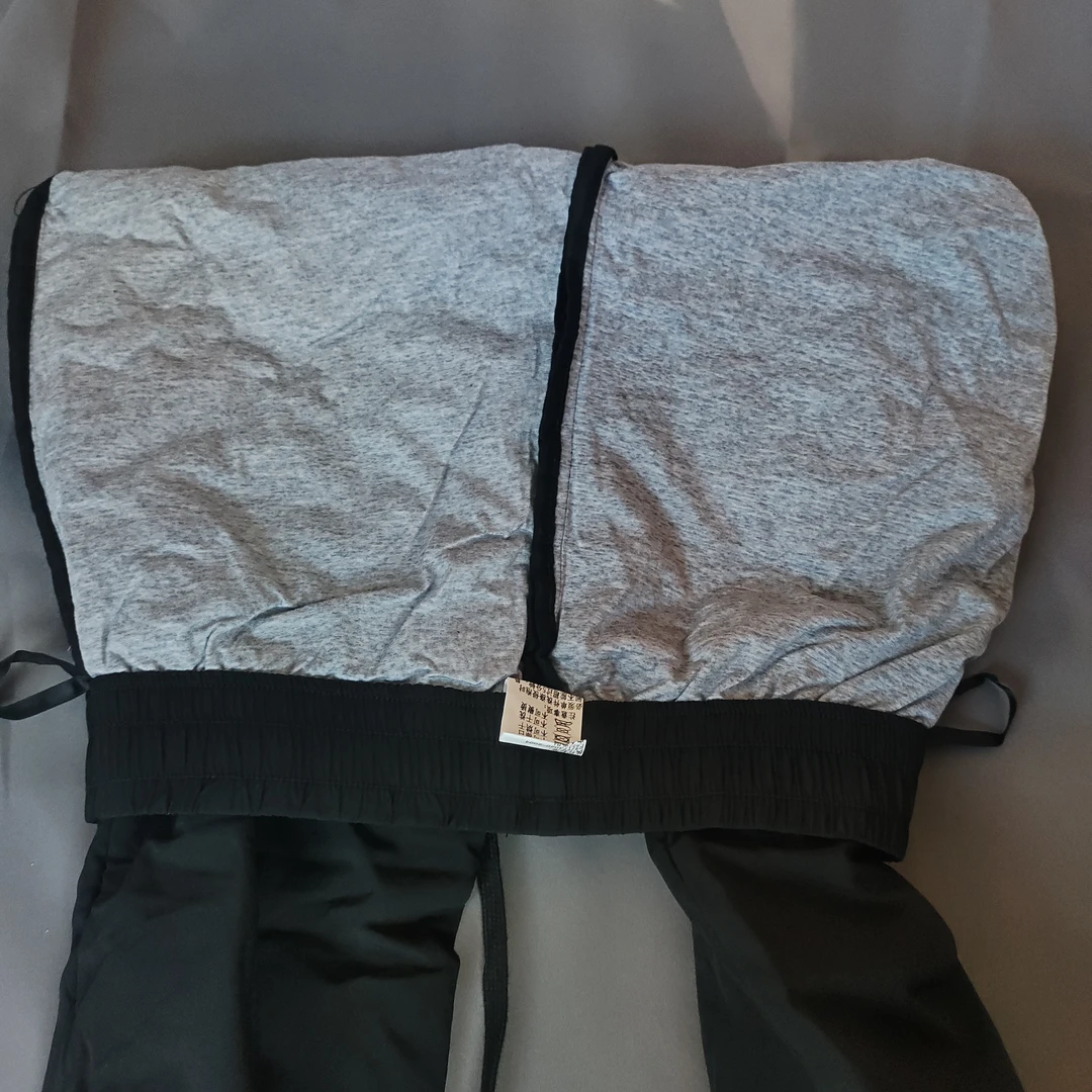 SKFV鸭毛裤2023冬季新款加厚保暖白鸭绒棉裤外穿休闲长裤子男-113