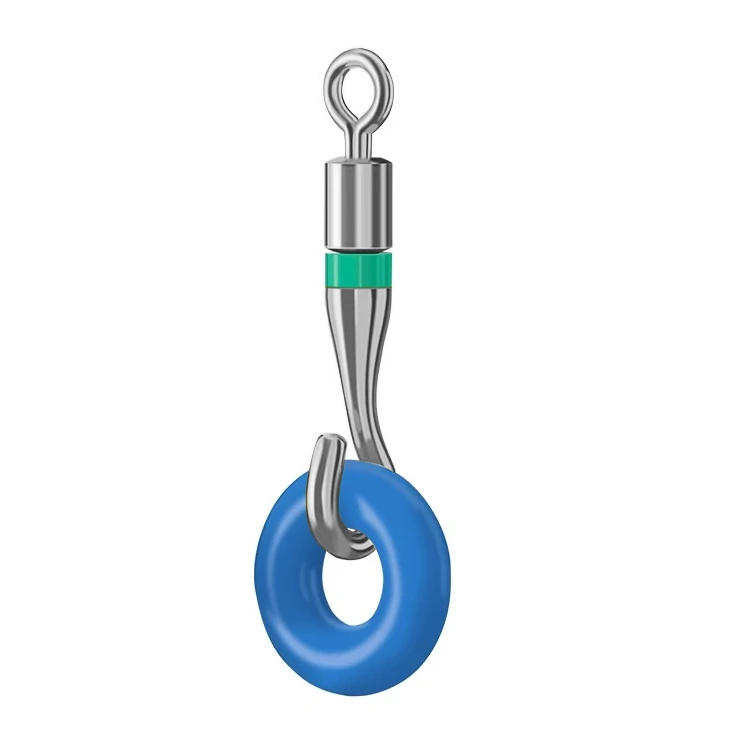 冷兵器O型圈泄力开口八字环 转环连接器快速子线夹罗飞环