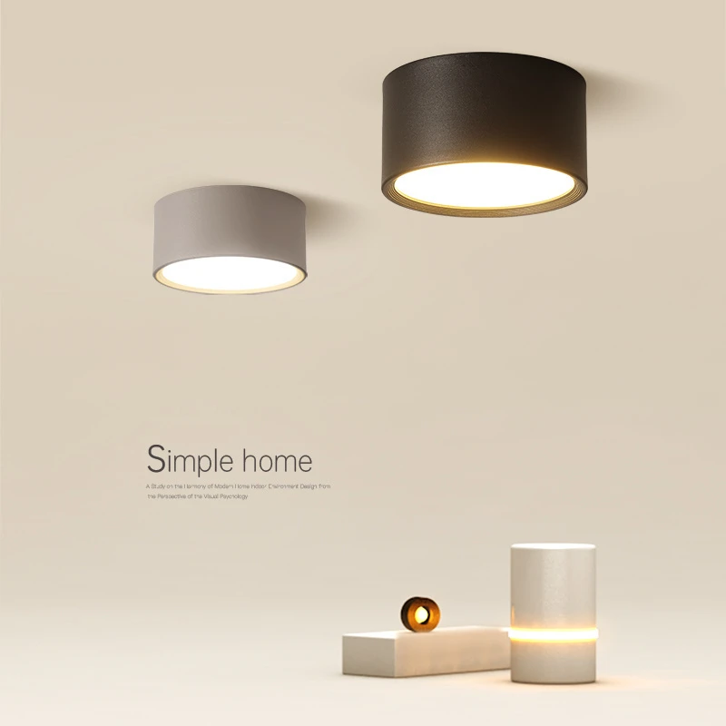 过道灯书房灯走廊灯led吸顶灯客厅灯简约现代筒灯衣帽间灯阳台灯