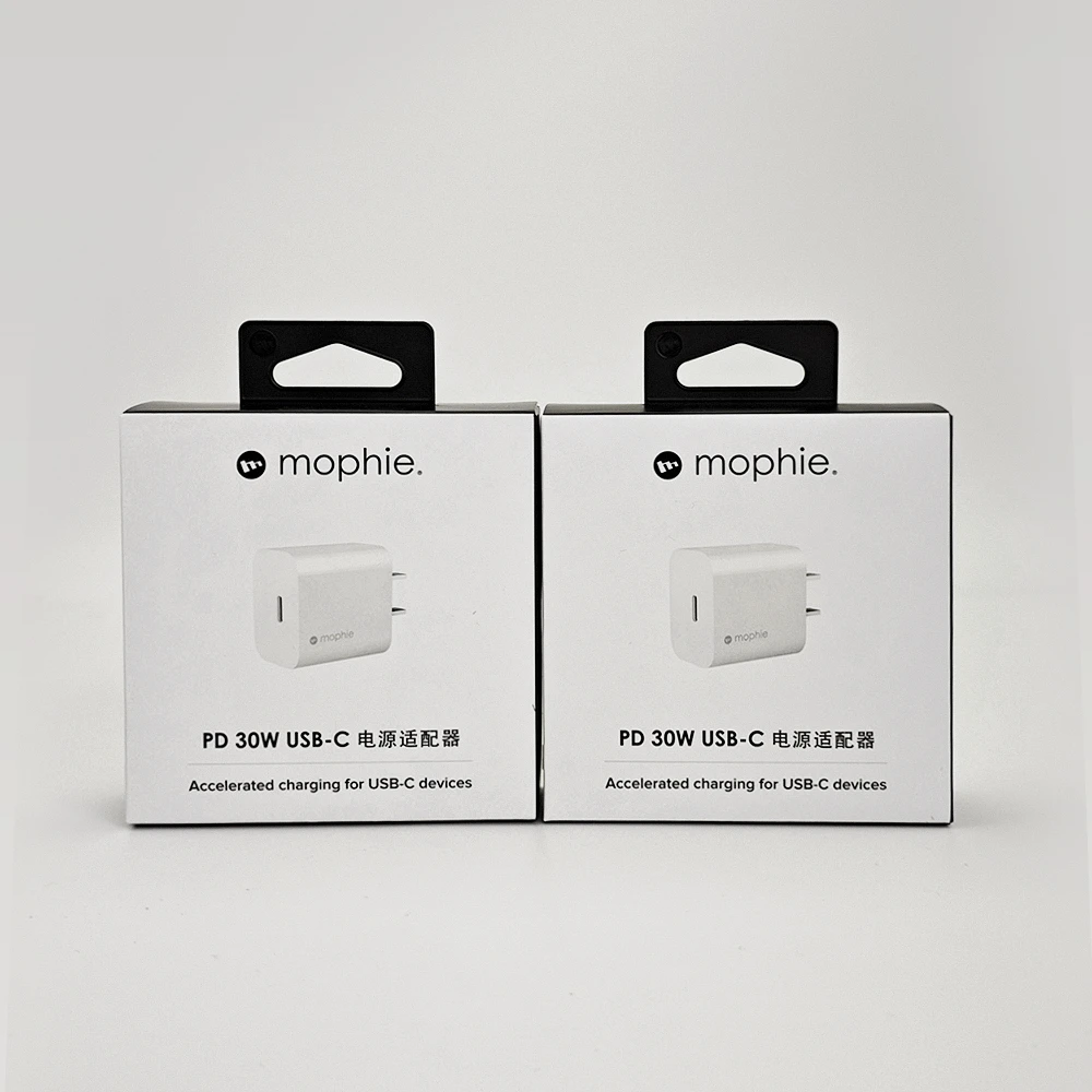 全新未使用 Mophie Mophie充电器30w苹果华为type-c快充充电器