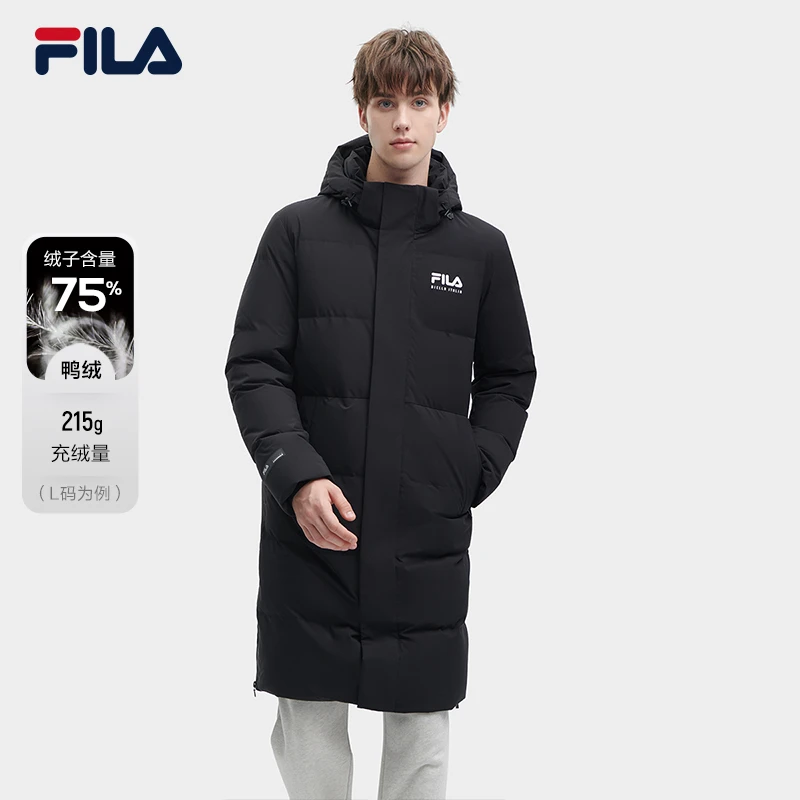 斐乐长款羽绒服【经典防风保暖】冬款时尚款式F11M349907F