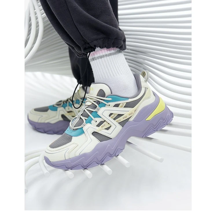 FILA 斐乐老爹鞋女鞋23春季款厚底增高摩登鞋欧若拉F12W231127F