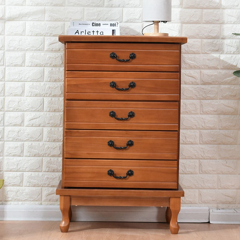 【厂家直销】实木五斗柜抽屉式储物柜卧室收纳柜子现代简约欧式五斗