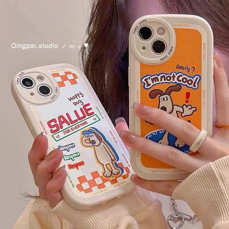 美式掌门狗iPhone14promax手机壳适用苹果13/12全包小米防摔华为