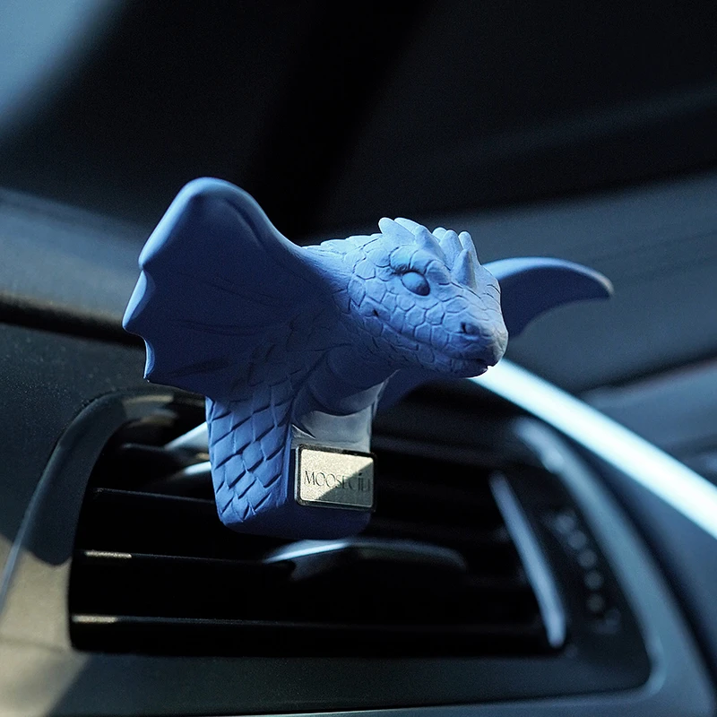 灵飞蛇曼陀罗汽车载空调出风夹口香薰氛水车内用装饰品2025年新款