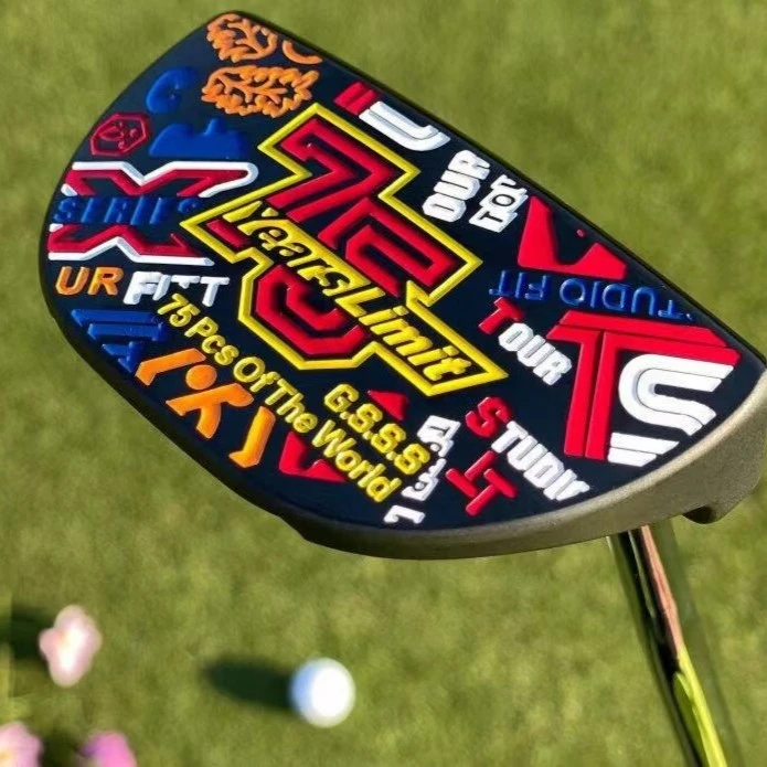 BURKE 75周年款 高尔夫推杆 全球限量30支 黑色半圆推 34寸