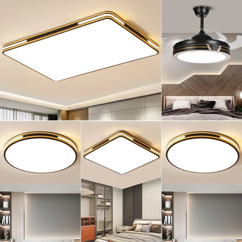 客厅灯现代简约大气超薄长方形led吸顶灯2025年新款主灯卧室灯具