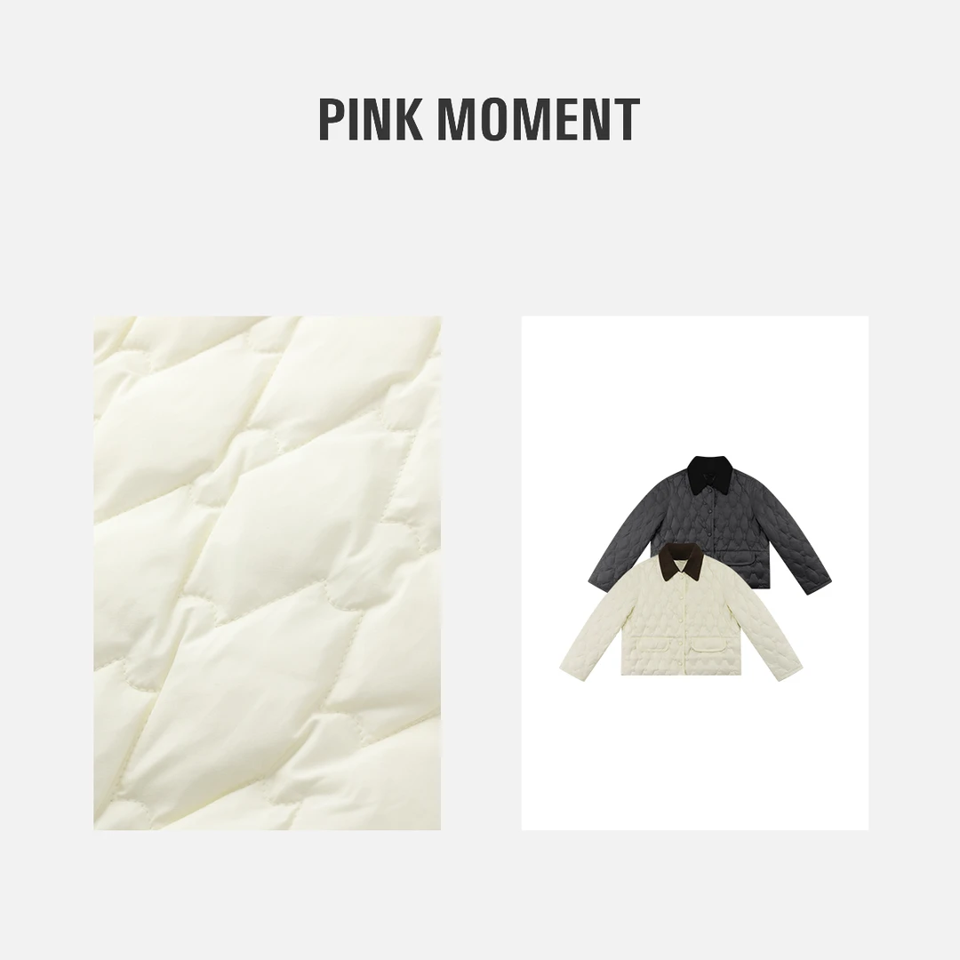 PM “奥利奥夹心” 拼接领压格羽绒服 NC1D0954