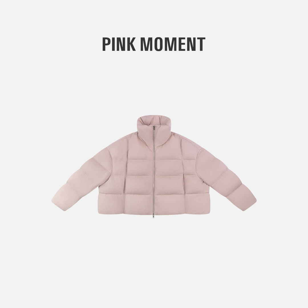 PM“芭蕾粉女孩”  粉色面包羽绒服 NC1C0345