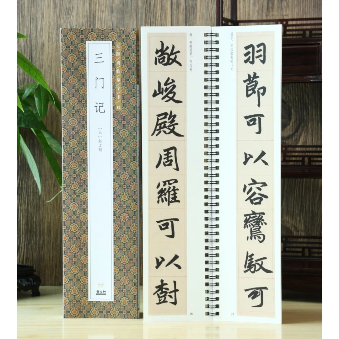 【特惠】三门记 赵孟頫 近距离临摹字卡