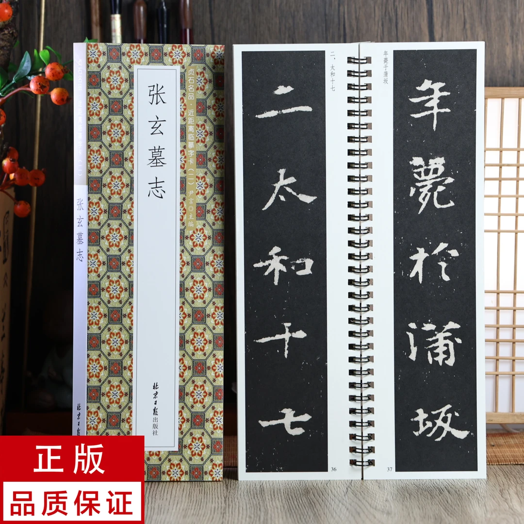 张玄墓志 魏碑 静文轩近距离临摹字帖