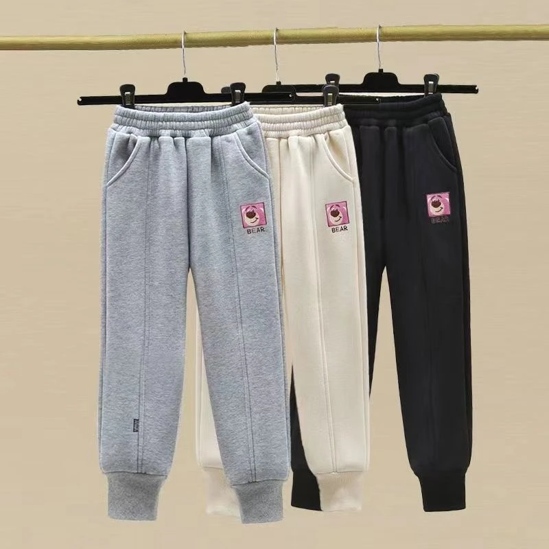 女童休闲卫裤2025春秋新款儿童外穿秋季长裤中大童洋气女孩运动裤