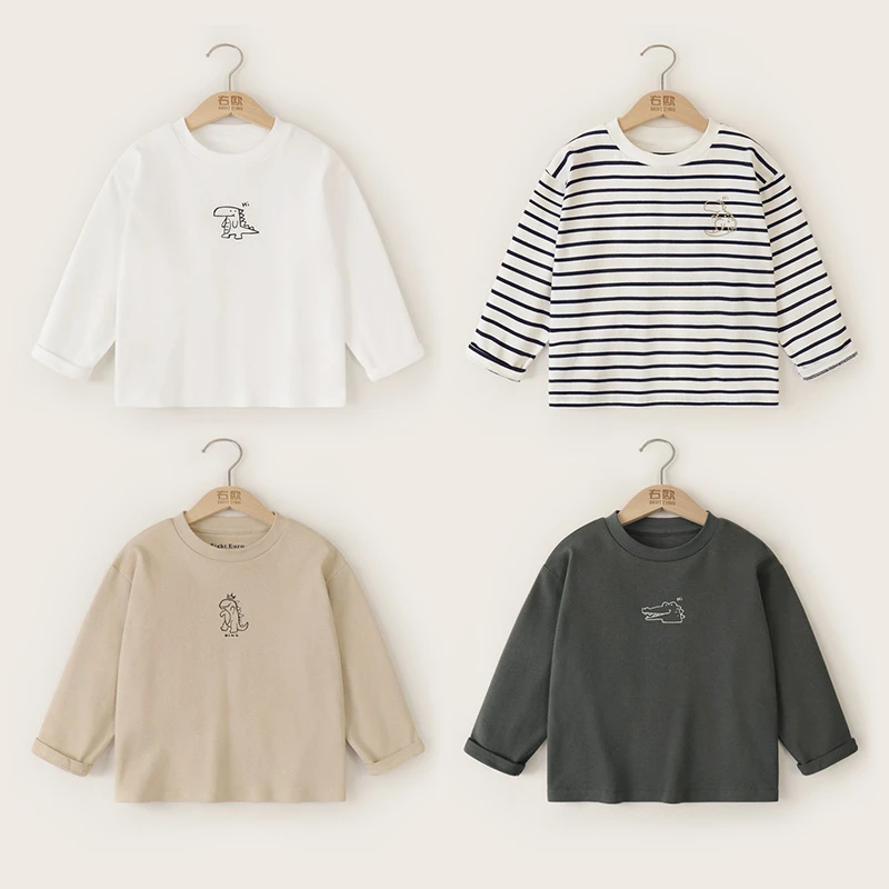 RightEuro/右欧男童宝宝长袖t恤打底衫男宝儿童服装童装潮U14960