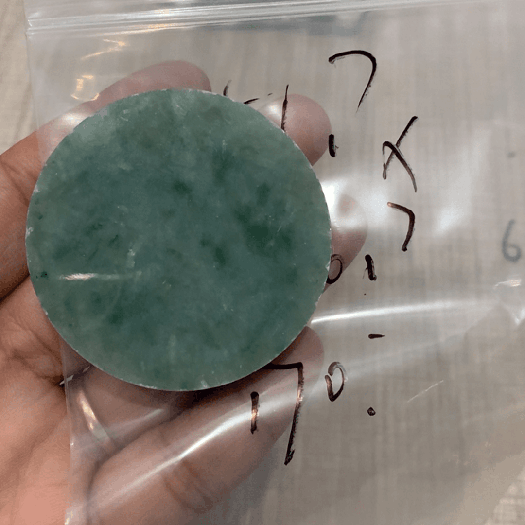 【闪购商品】定制翡翠未镶嵌史*文毛料不包工不包抛